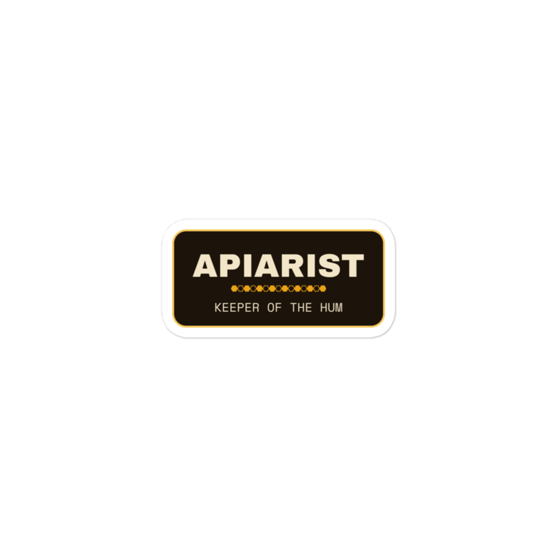 APIARIST Sticker mockup