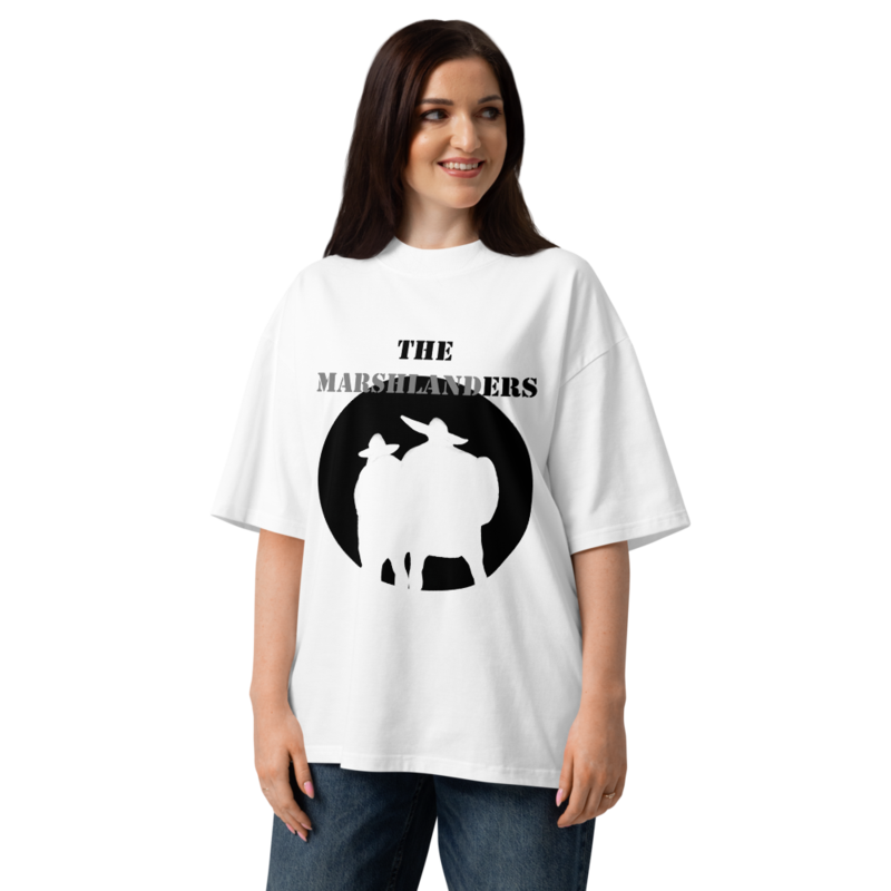 "The Blammer" Unisex organic oversized high neck t-shirt