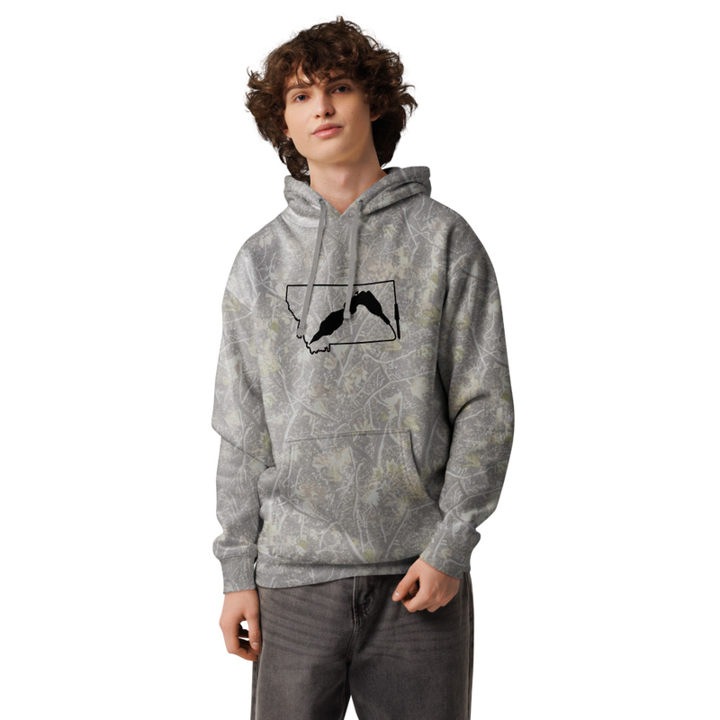 MTC Youth Unisex Heavyweight Hooded Sweatshirt | Independent Trading Co. IND4000 – XL, Deadwood Tree Camo