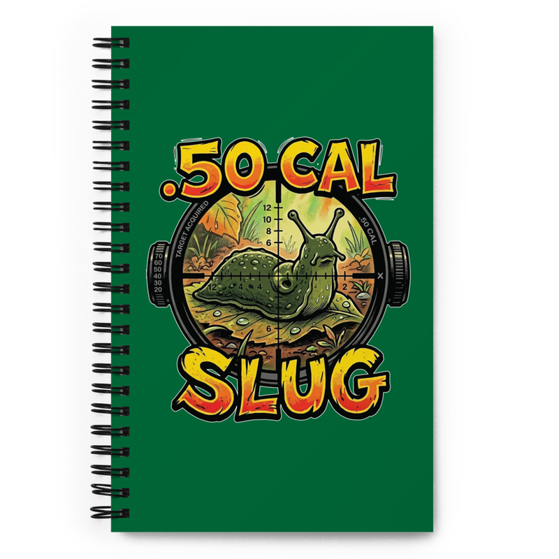 .50 Cal Slug Notebook (green)