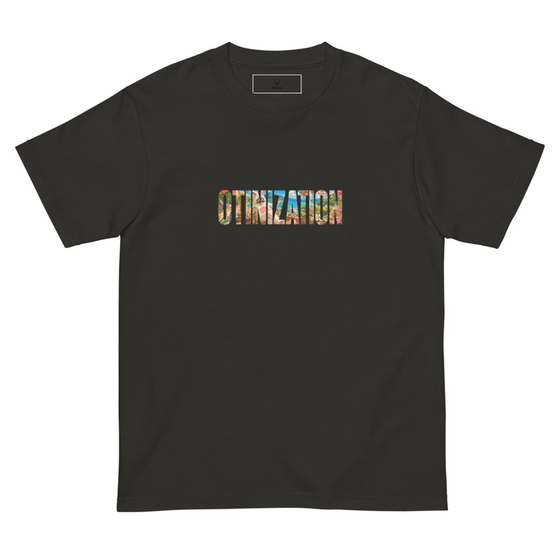 Civilization to Otinization tee（スモークブラック）