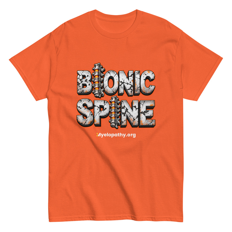 Bionic Spine Unisex T – S, Orange