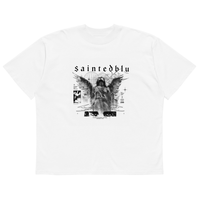SIGNATURE X ANGEL TEE (WHITE)