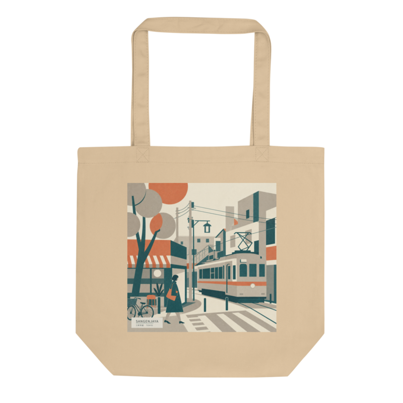 Sangenjaya tote bag