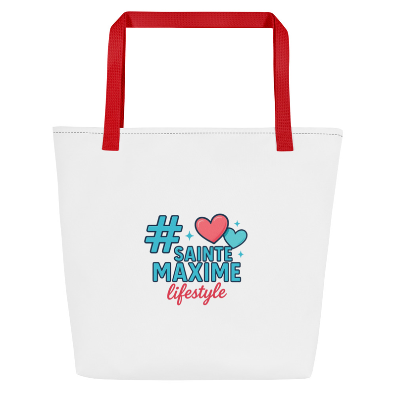 Sac de Plage #SAINTEMAXIME Logo 2026 - vue 3