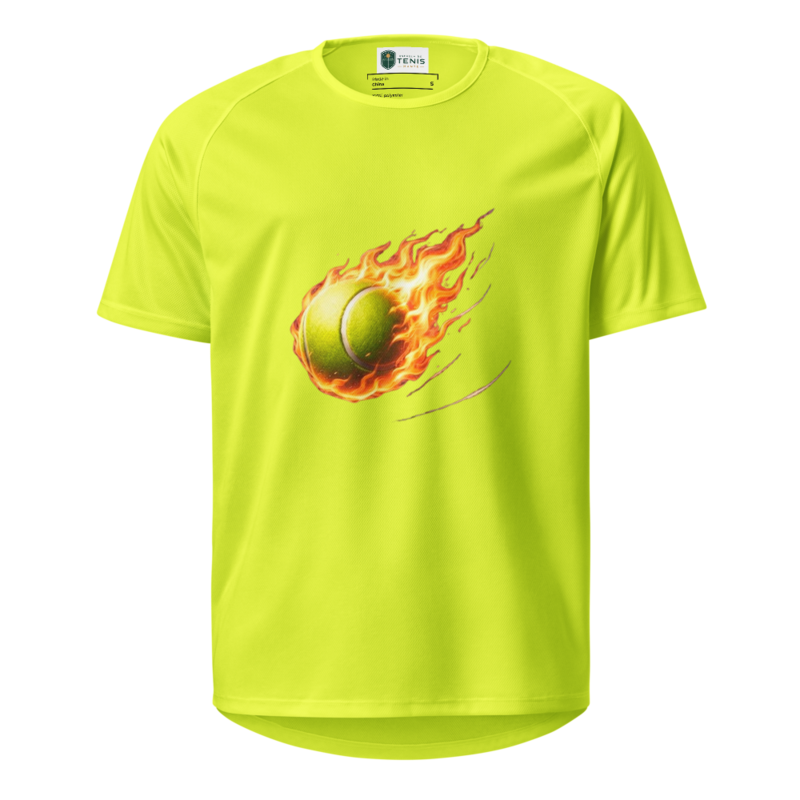 Playera Fireball | Escuela de Tenis Mante – XL, Neon Yellow