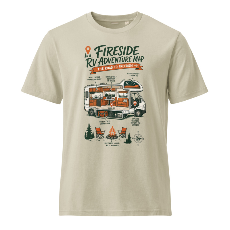 Buffalo 2.0 Vintage T-Shirt – S, G. Dyed Stone