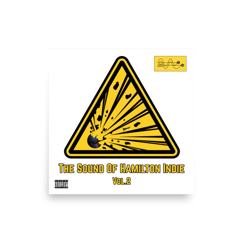 The Sound Of Hamilton Indie Vol.2 - 12"x12" - Poster