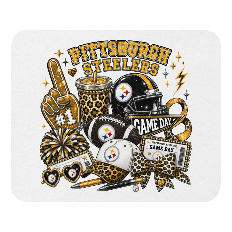 Pittsburgh Steelers Mouse pad  Great gift Idea.