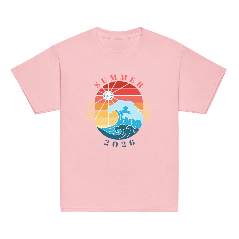 OVCA Youth Summer Camp Tee – XL, Light Pink
