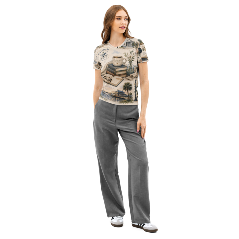Charleston Women’s cotton crew neck t-shirt
