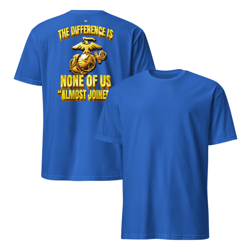 US MARINE CORPS (Back Print) – XL, Royal