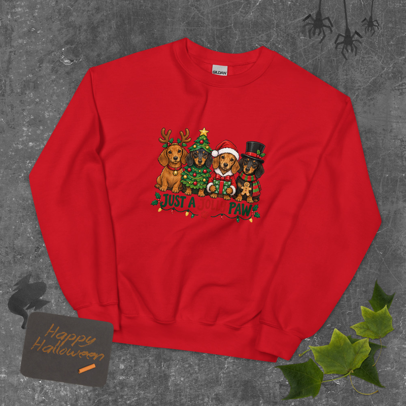 Funny Christmas Calories Don't Count Sweatshirt – view 4