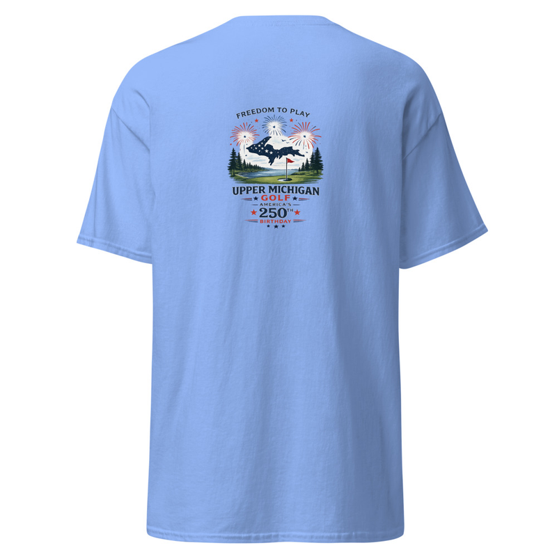 UP Golf 250 Fireworks Unisex classic tee