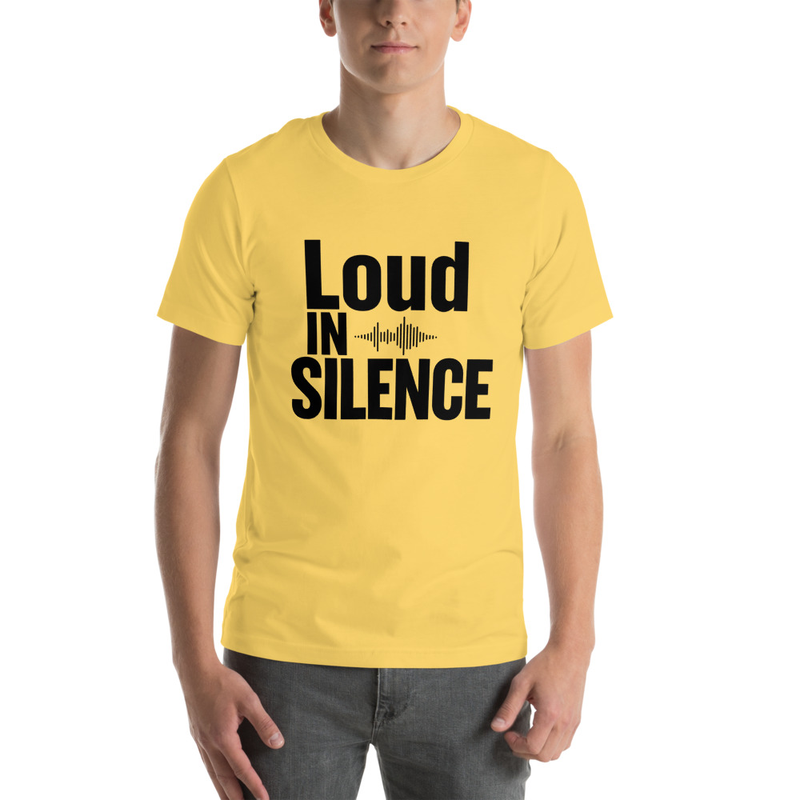 Loud in Silence - Light Tone – S, Yellow