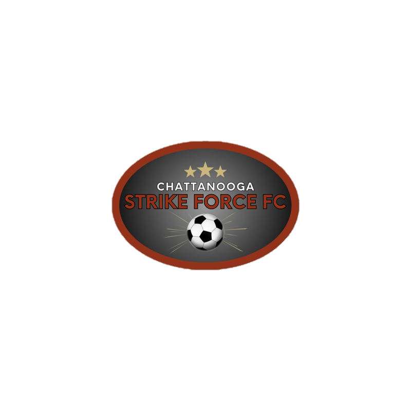 Oval Strike Force Sticker (Red)