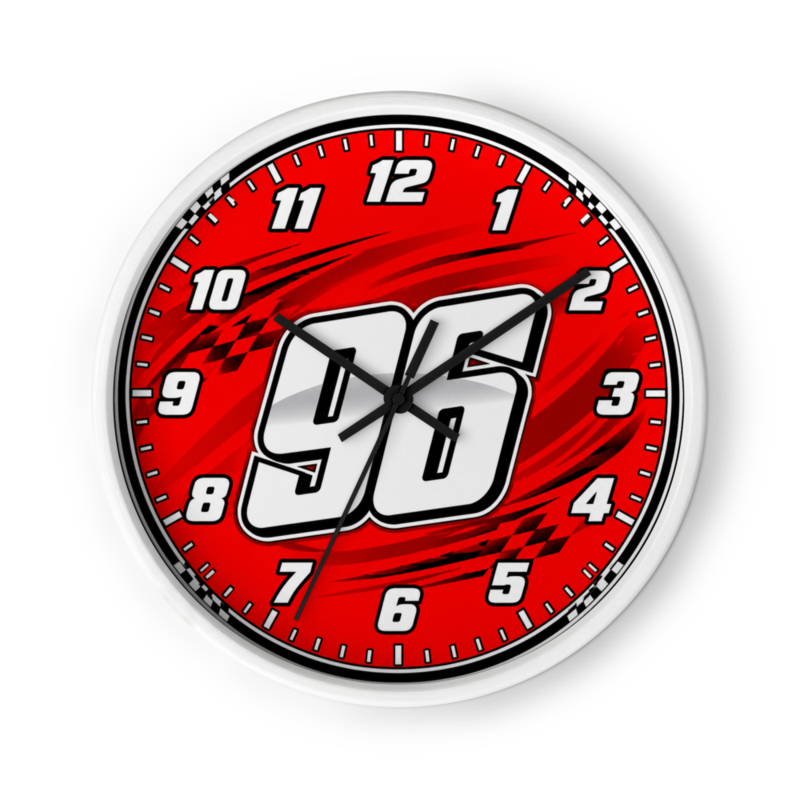 Robbie Johnston Number Wall Clock