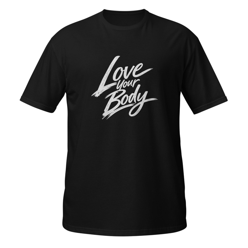 Love Your Body — Black T-Shirt