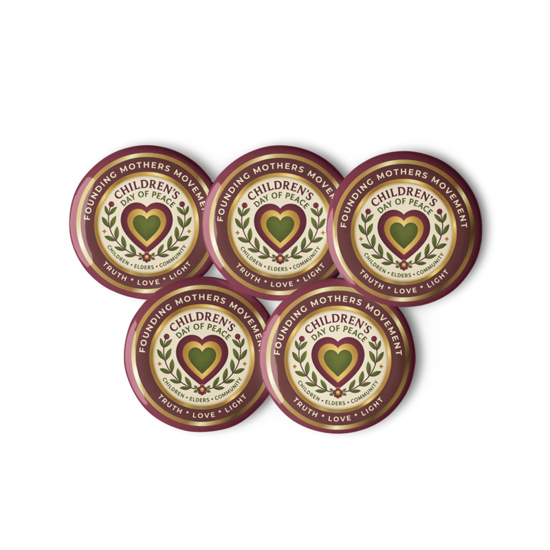CDoP Set of pin buttons