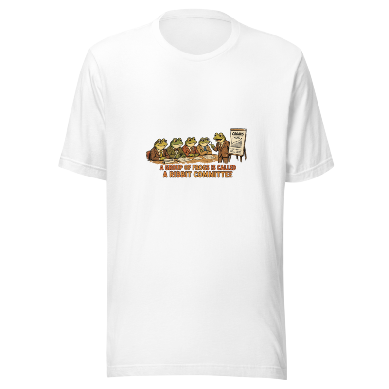 RetroPuns — Ribbit Committee Tee