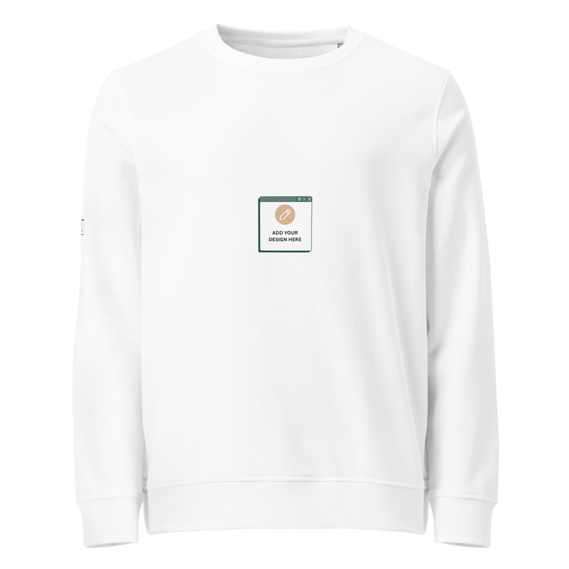 Unisex organic sweatshirt / S