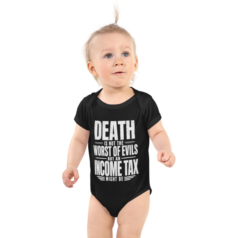 Income Tax Infant Bodysuit