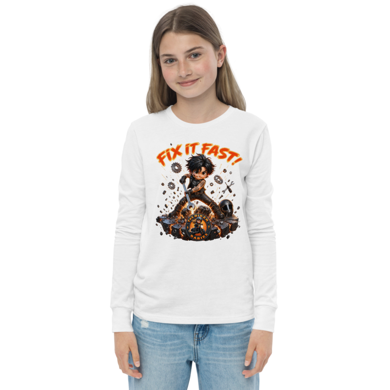Santiago Fix It Fast Kids Long Sleeve