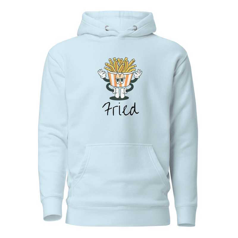 Fried Unisex Hoodie — Eat Sleep Potato — view 3