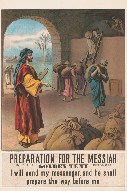 Preparation for the Messiah, 24"x36" Poster