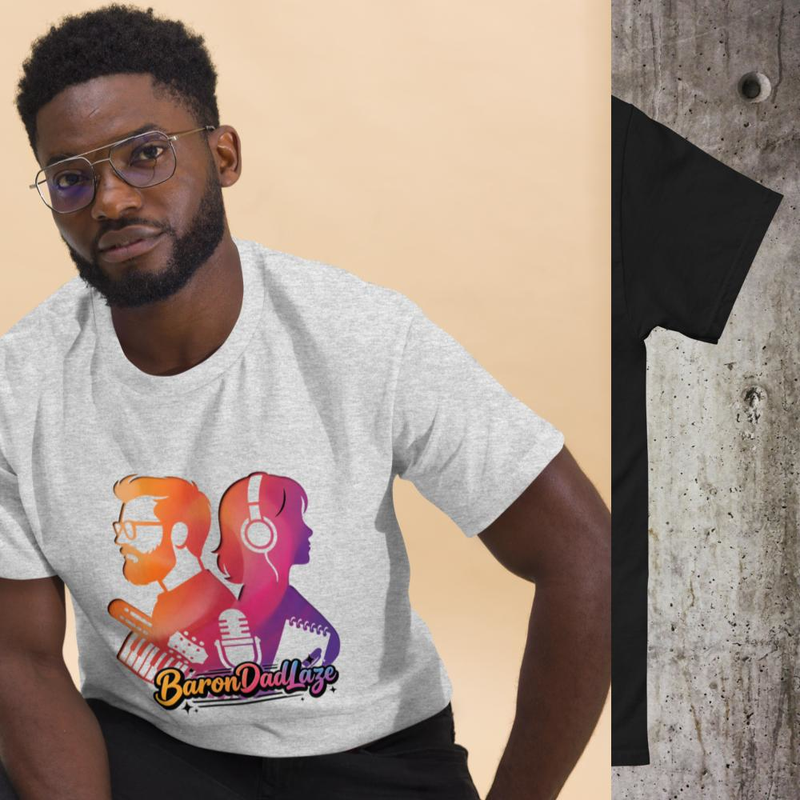 BaronDadLaze "Neon Duo" Graphic Unisex Tee