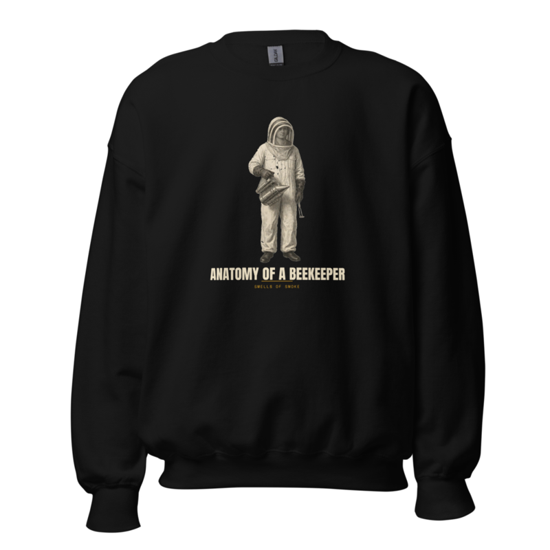 Anatomy of a Beekeeper Crewneck — Beekeeping merch