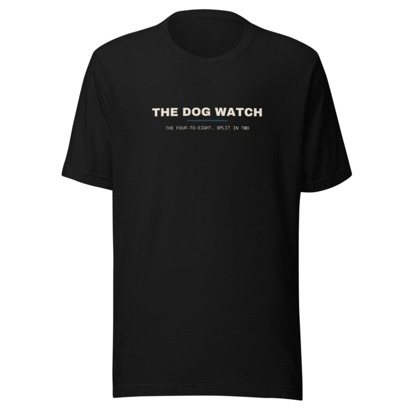 THE DOG WATCH Tee mockup