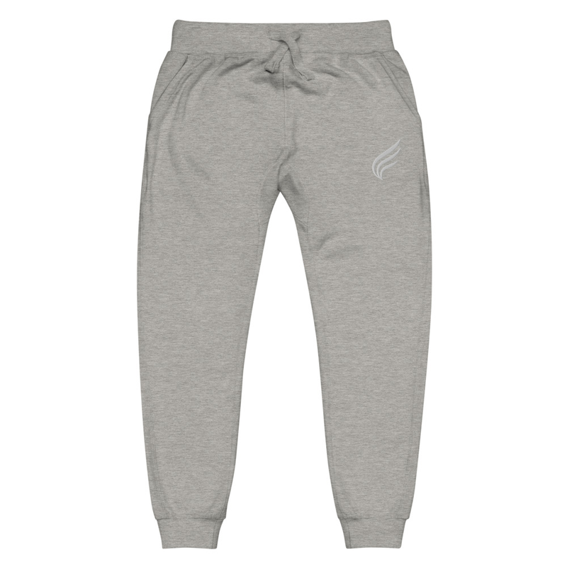 ATHLEURE® Unisex fleece sweatpants – XL, Carbon Grey