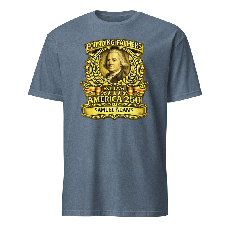 Samuel Adams Founder T-Shirt - Front Print