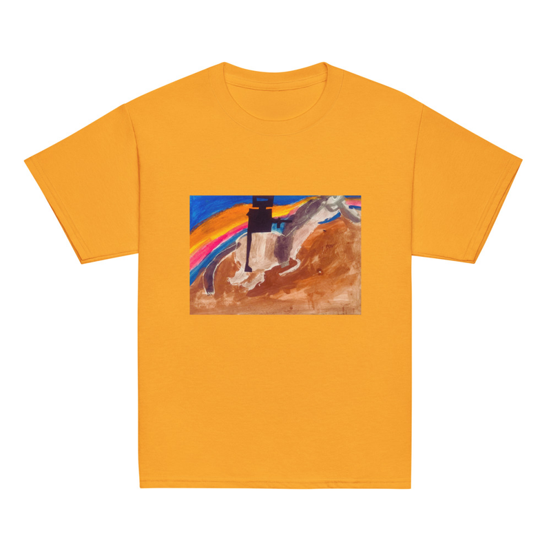 Ned Kelly - Youth Tee – XS, Gold