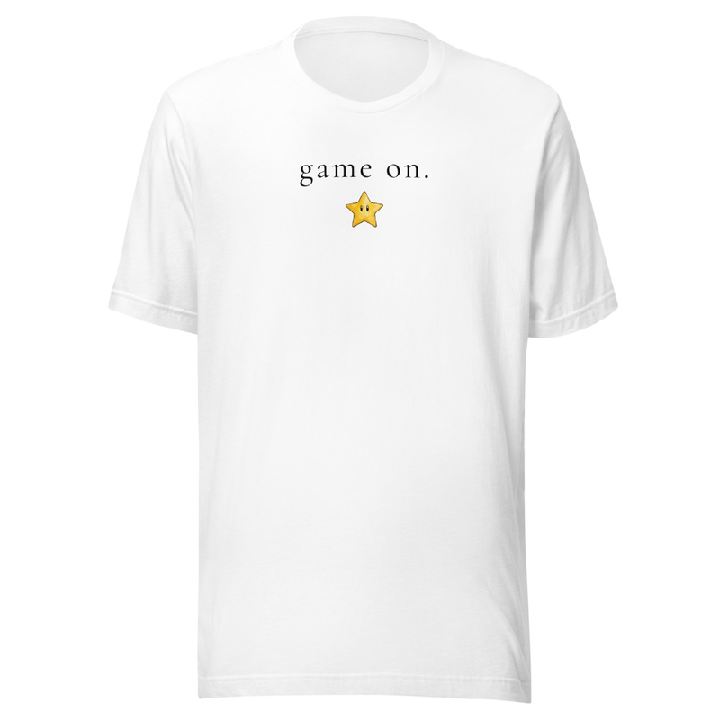 Game On Tee – 3XL, White