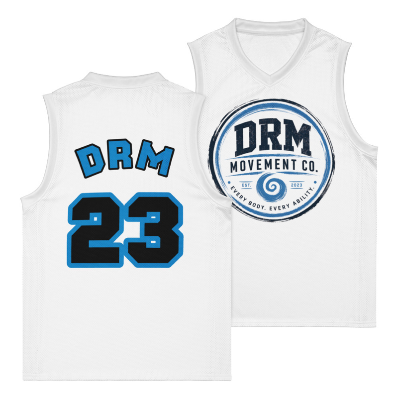DRM Movement Co. No. 23 Basketball Jersey | Every Body. Every Ability.