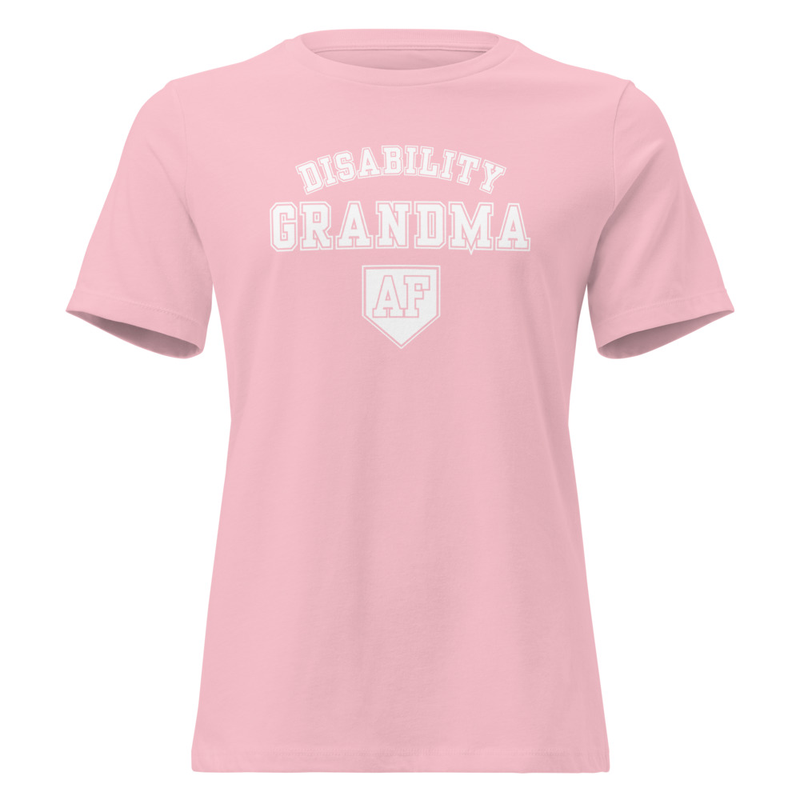 Disability Grandma AF *white text* – 3XL, Pink