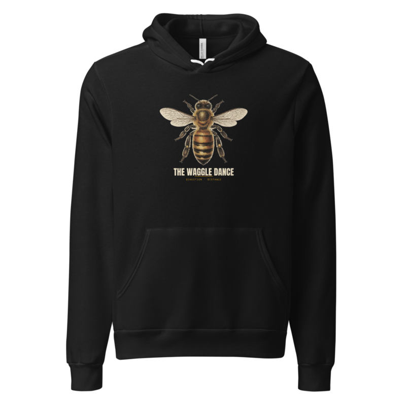 The Waggle Dance Hoodie — Beekeeping merch