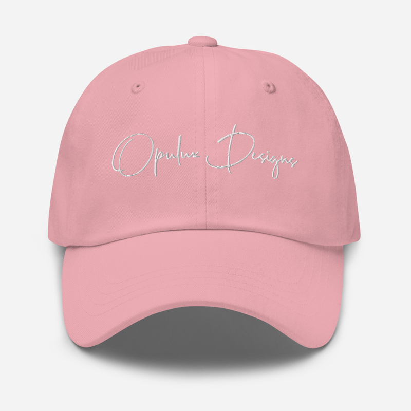 Embroidered Signature Dad Cap