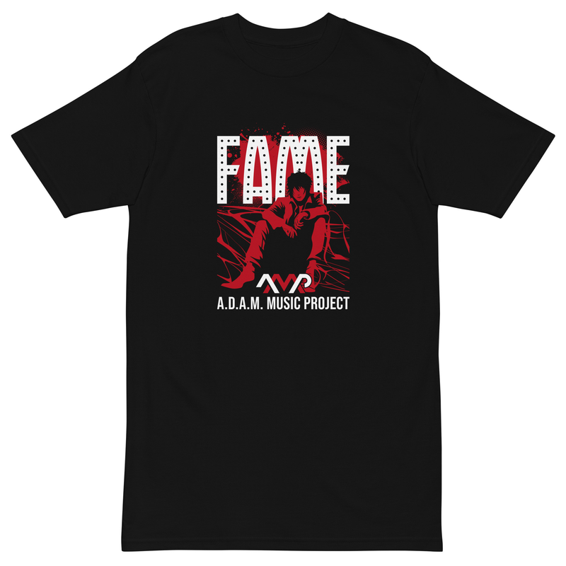 AMP - "FAME" Men’s premium heavyweight tee