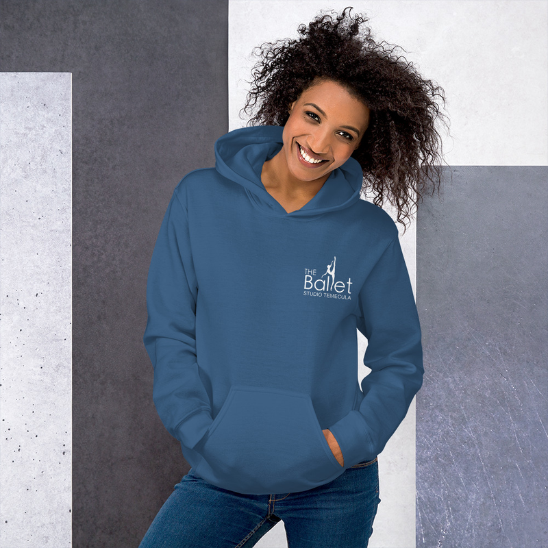 Unisex Hoodie – M, Indigo Blue