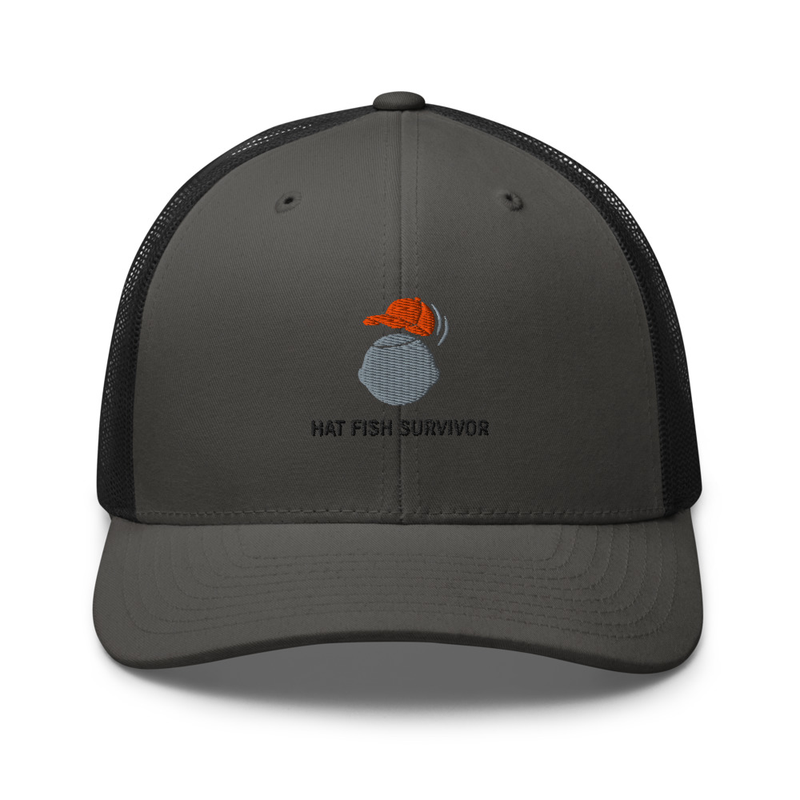 Trucker Cap – One size, Charcoal/ Black