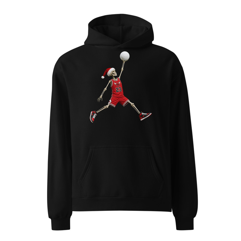 Christmas Jumpman oversized hoodie