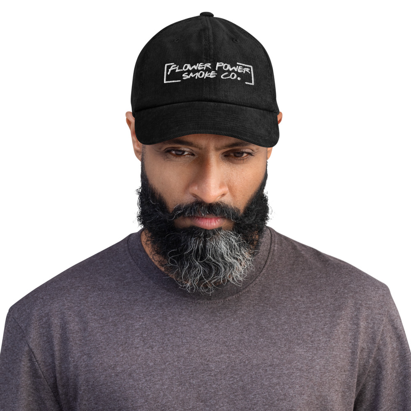 [ Flower Power ] Corduroy hat