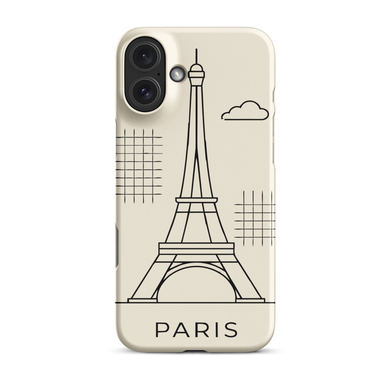 ❤ Paris Snap Case for iPhone® - Minimalist