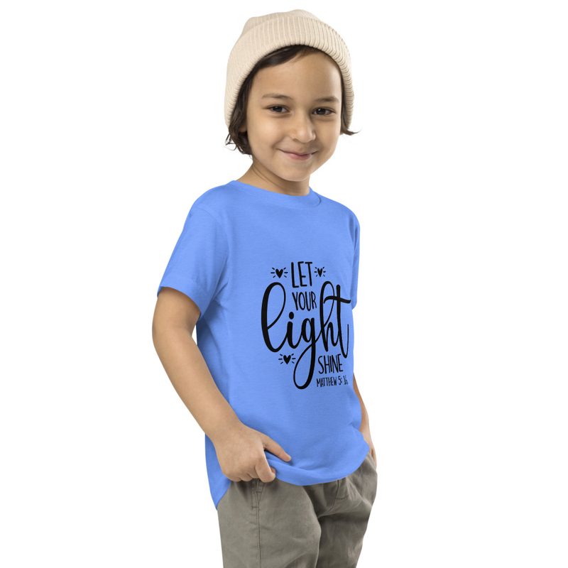 LET YOUR ligth SHINE - Toddler Short Sleeve Tee