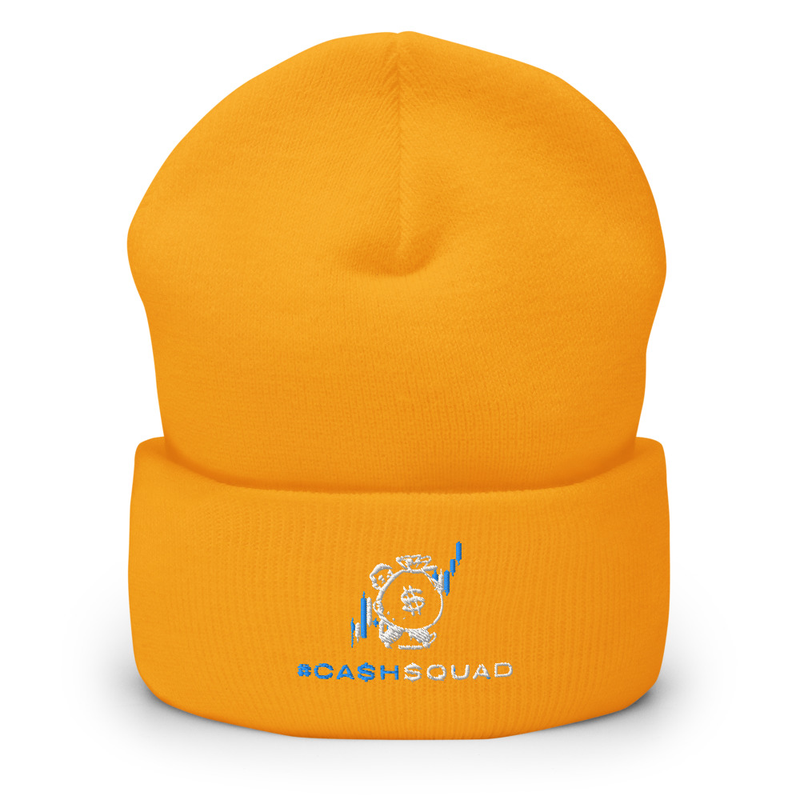 #CashSquad Beanie v.1 – One size, Gold