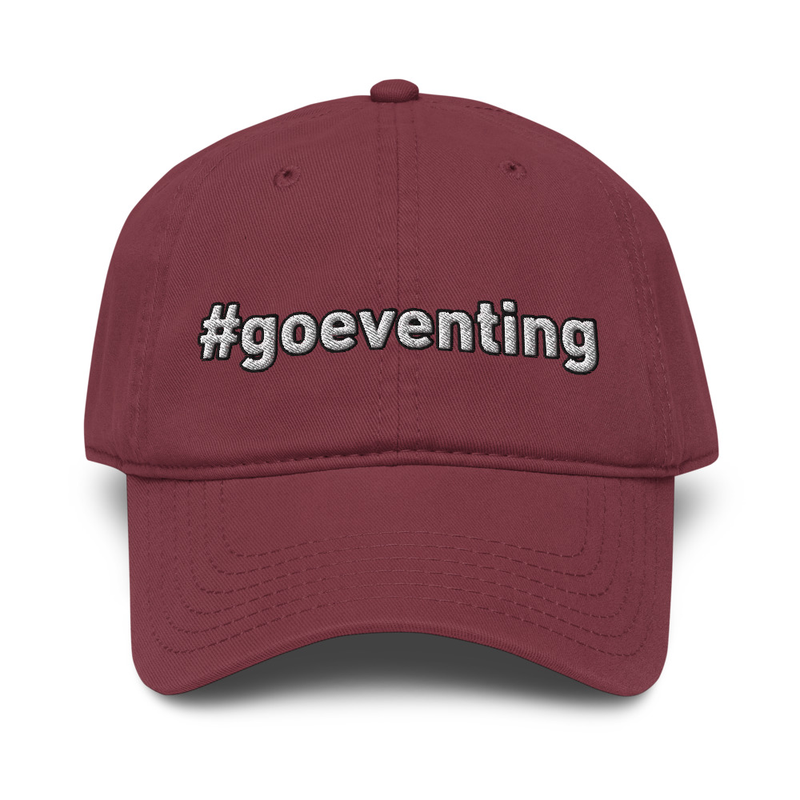 #goeventing Baseball Cap view 3