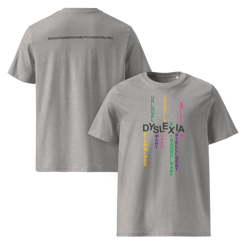 Unisex Organic Cotton Creator 2.0 T-Shirt | Dyslexia v2